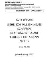 Gemeindebrieftitel 2006-12