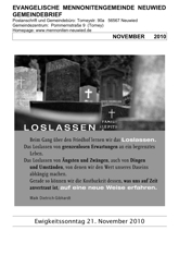 Gemeindebrieftitel 2010-11
