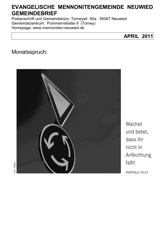 Gemeindebrieftitel 2011-04