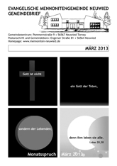 Gemeindebrieftitel 2013-03