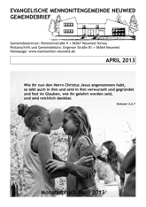 Gemeindebrieftitel 2013-04
