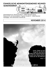 Gemeindebrieftitel 2014-11