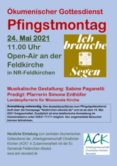 Pfingstmontag 2021